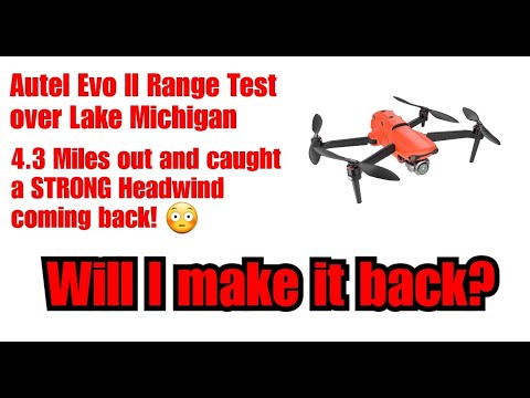 Autel EVO 2 Range test to critical battery How Far Will it Go? (Will it CRASH?!)