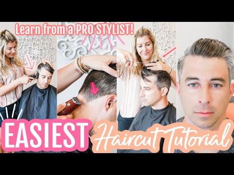 How To Cut Men's Hair With Clippers For Beginners | How To Cut Hair At Home