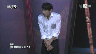 댄싱9 생방 4차전 사전미션 춤 - 이루다,이선태,한선천