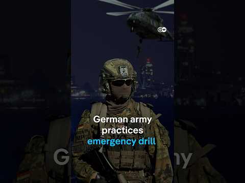 German army practices emergency drill | DW News