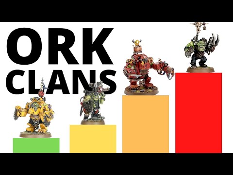 Strongest and Weakest Ork Clans in Warhammer 40K - a Tier List of the Best and Worst Orks Around!