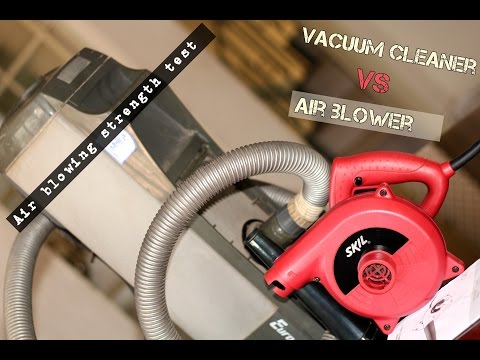 Vacuum Cleaner VS Air Blower - Air Blowing Action with Eureka Forbes and Skil 8600