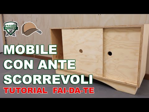 Mobile ante scorrevoli fai da te legno | Guida tutorial pratica | Fraiser & White Ghost
