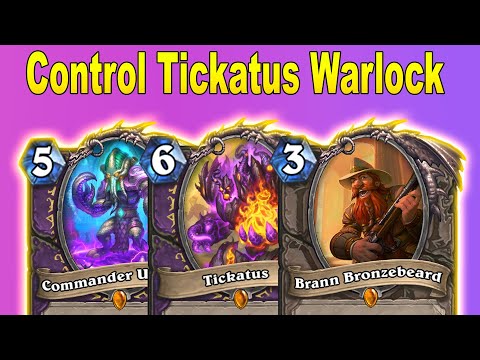 Control Tickatus Warlock Is Always Fun To Watch Before Bed! Throne of Tides Mini-Set | Hearthstone