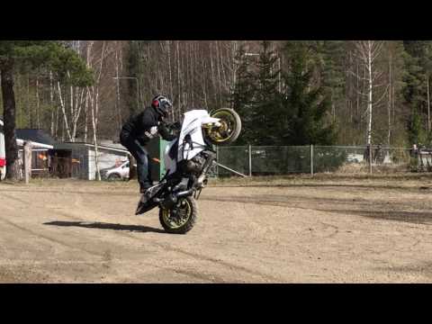 Konsta Kukkola stunt-numerossaan soralla 20.5.2017