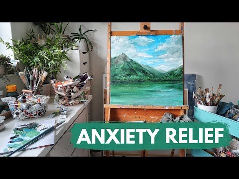 PAINTING TUTORIAL Acrylic Ocean for Beginners | Katie Jobling Art
