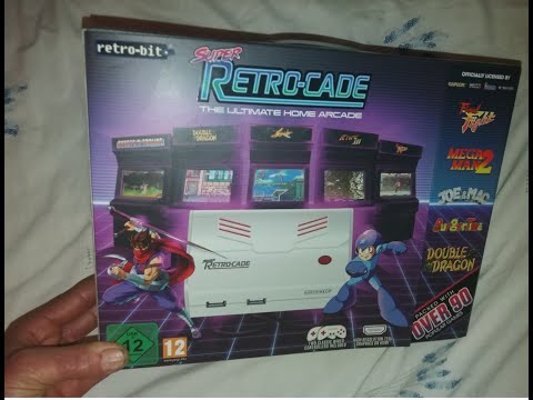 Lets look at the Retro-Bit Super Retro-Cade Plug and Play Game Console