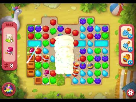 Gardenscapes Level 1885 Hard NO BOOSTERS