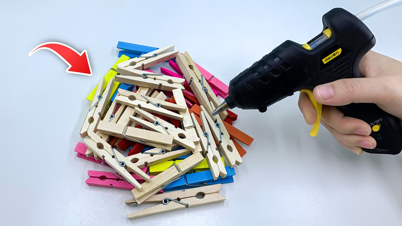 6 Amazing Ideas With CLOTHESPIN That Are Really Useful