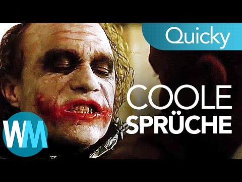 TOP 10 der coolsten FILMSPRÜCHE! ✔