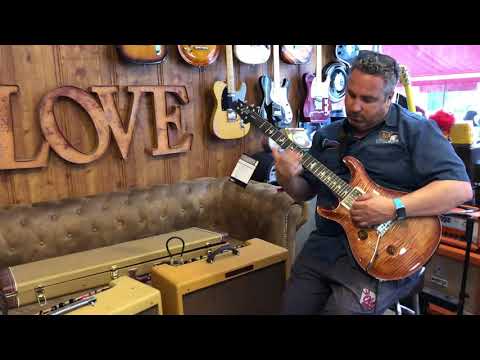 Paul Reed Smith Custom 24 Lefty Copperhead Sunb  Top 10 LTD image 19