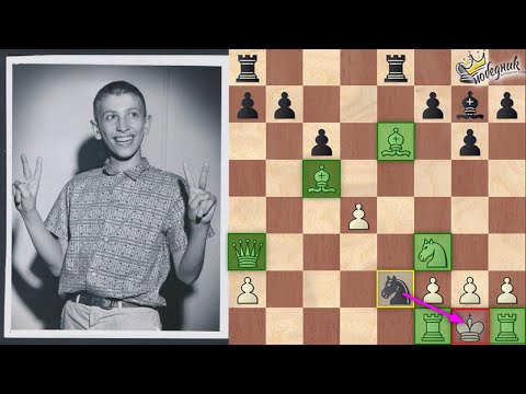 PARTIJA VEKA | Žrtva Dame 13-godišnjeg BOBBY FISCHER-a | Byrne - Fischer |