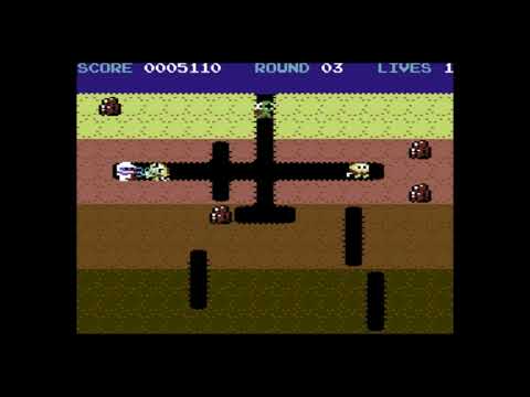 Commodore 64 += Dig Dug Revival =+ New Remake game 2023