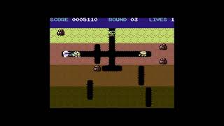Commodore 64 += Dig Dug Revival =+ New Remake game 2023