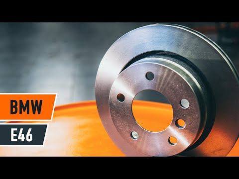 How to change a rear brake discs on BMW 3 E46 TUTORIAL | AUTODOC Video