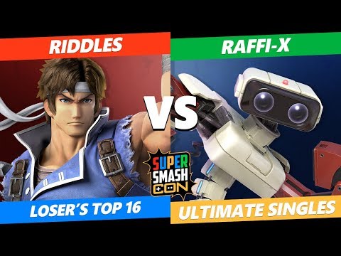 SSC 2019 SSBU -  Riddles (Richter) VS THOR Raffi-X (ROB) Loser's Top 16