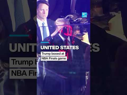 Trump booed at New York arena before NBA Finals game