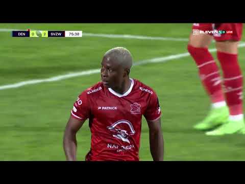 Wedstrijdbeelden FC Dender - Zulte Waregem 1-4.
