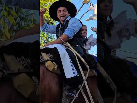 Desfile de La Fiesta del Caballo en Urdinarrain, Entre Rios. Las tradiciones argentinas y el caballo