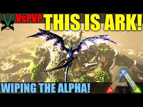 Offline Wiping The Alpha Tribe! | VsPVP: This Is ARK | ARK: Survival Evolved! Ragnarok Map | S4:EP14