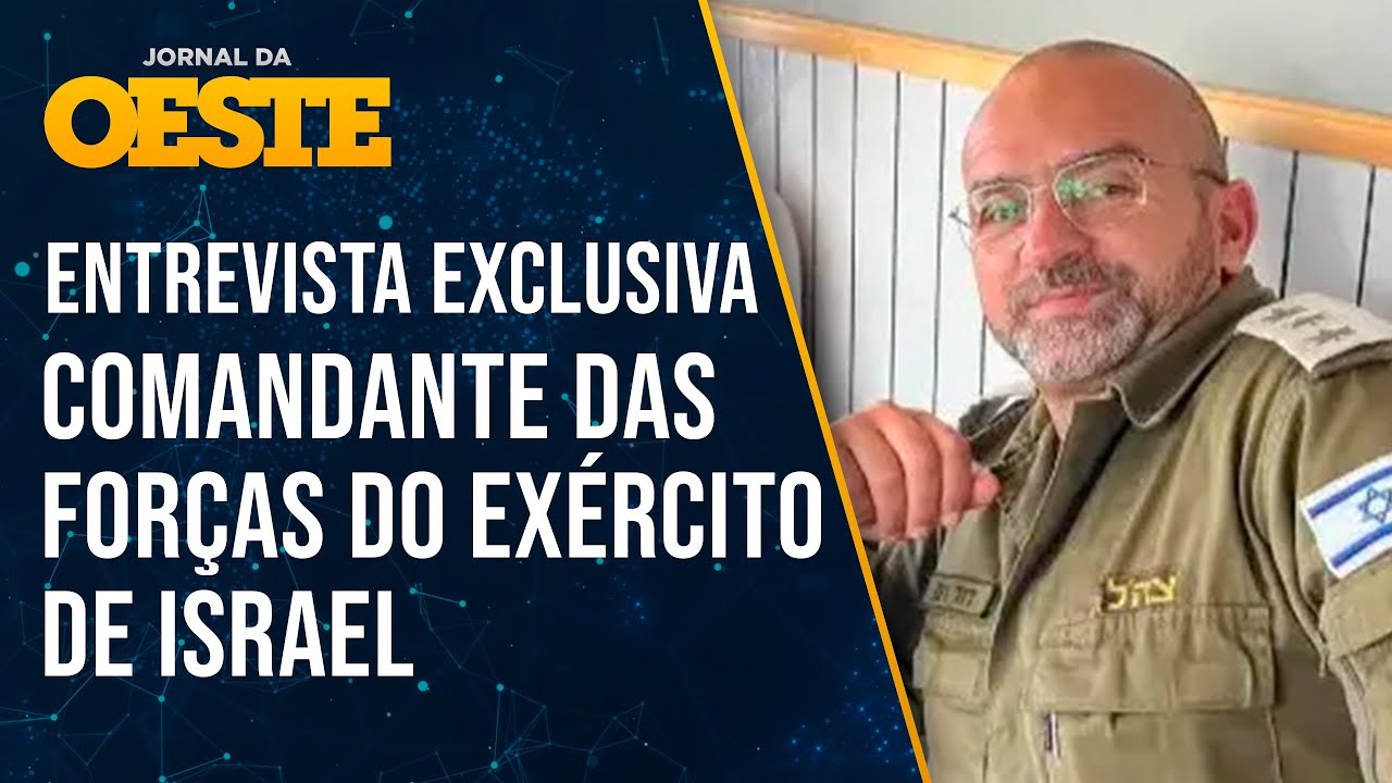Jornal da Oeste entrevista com exclusividade comandante das Forças do Exército de Israel