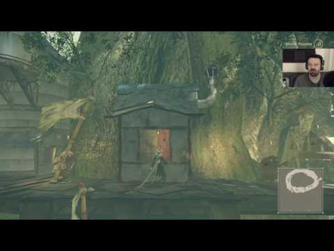 Nier Automata playthrough pt16 - Checking Out the Robot Town