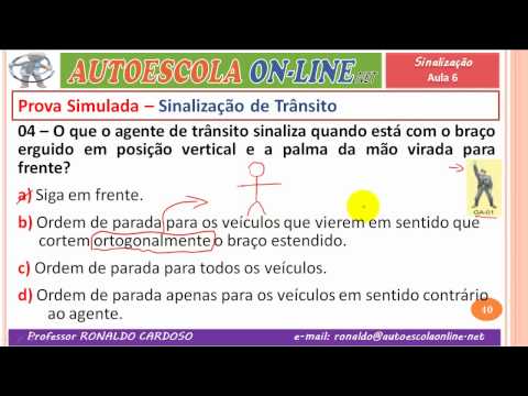 17 SINALIZAÇÃO DE TRÂNSITO - Resolução de Questões em Prova Simulada