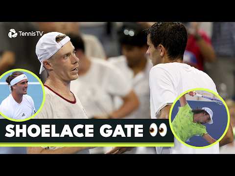 Broken Shoelaces, Foot Faults & VAR 😳 | Most Dramatic ATP Moments From July & August