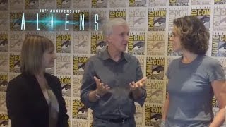 Aliens 30th Anniversary | James Cameron, Sigourney Weaver, and Gale Anne Hurd Interview