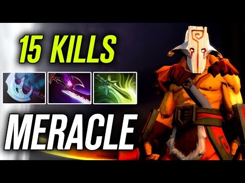 Fnatic Meracle • Juggernaut • 15 KILLS— Pro MMR