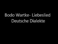 Bodo Wartke - Liebeslied Deutsche Dialekte 