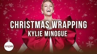 Kylie Minogue - Christmas Wrapping (Official Karaoke Instrumental) | SongJam