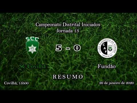 SCC vs Fundão - Iniciados - 26 de janeiro 2020
