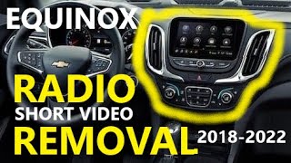 HOW TO REMOVE RADIO VENTS CLIMATE ON 18-22 Chevy EQUINOX REPLACE 2018 2019 2020 2021 2022