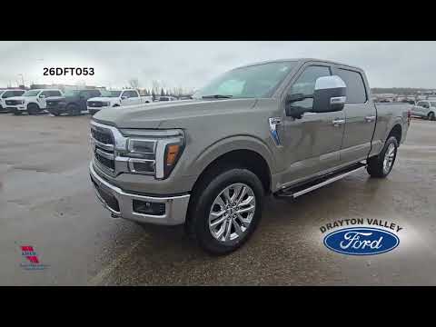 2026 Ford F-150 LARI in Gray for sale at Drayton Valley Ford in Drayton Valley, AB