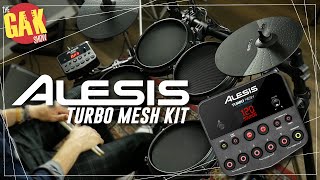 Video thumbnail for Alesis Turbo Mesh Elec Drum Kit by GAK