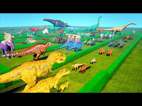 ELECTRIC DINOS DEATHRUN⚡ | ARK Ascended