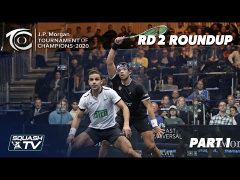 Squash: J.P. Morgan Tournament of Champions 2020 - Men's Rd 2 Roundup [Pt.1]