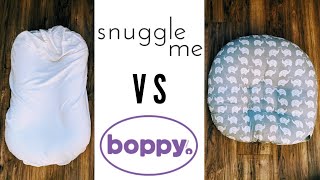 Snuggle Me vs Boppy Lounger