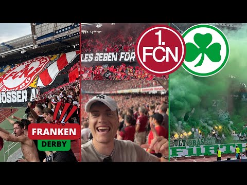 DER CLUB ist der BOSS im FRANKENDERBY + PYRO l 1. FC Nürnberg -  SpVgg Fürth (2-0) l 2. Bundesliga