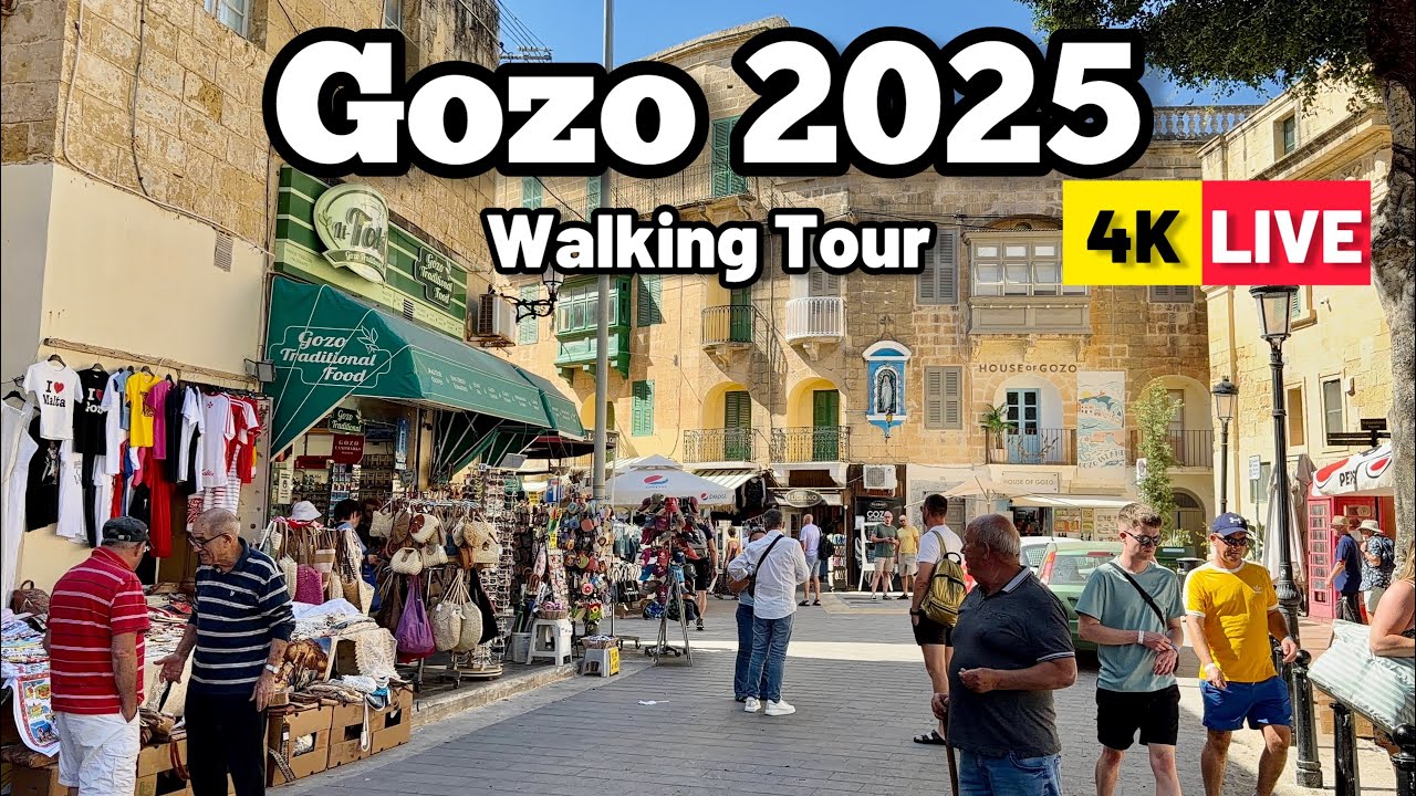 Exploring Gozo in 2025 - Walking Tour of the Capital Victoria