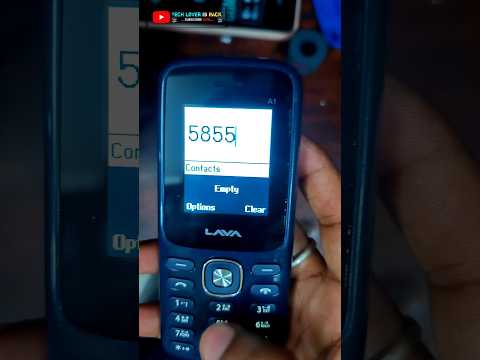 Lava a1 mobile keypad voice setting off