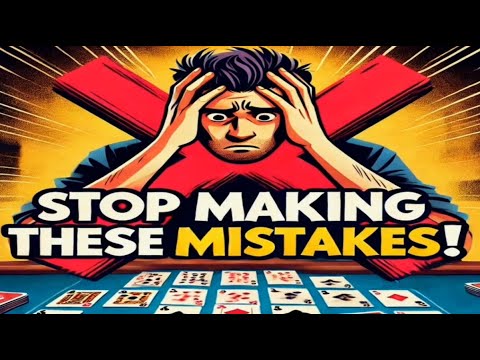 Bridge Game Learning (55) - Stop Making Bidding Mistakes #mindgames #contractbridge #bidding