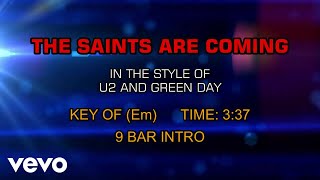 U2, Green Day - The Saints Are Coming (Karaoke)