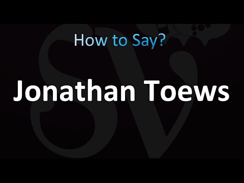 How to Pronounce Jonathan Toews (correctly!)