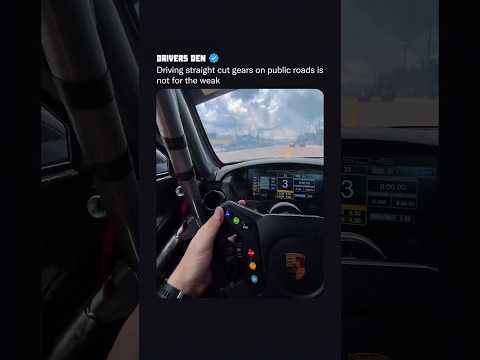 Straight cut gears on public roads is CRAZY loud 🔥