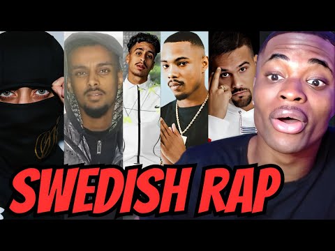 Canadian REACTS To Swedish Rappers..(Sticky, Asme, Haval, Thrife, Einar & More) English Subtitles