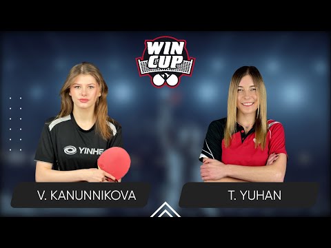 16:30 Vasylysa Kanunnikova - Tetiana Yuhan West 3 WIN CUP 19.05.2024 | Table Tennis WINCUP 1