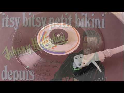 Johnny Hallyday - Itsy Bitsy Petit Bikini - Vinyl 7" 45T (Single) - Melodisque.com