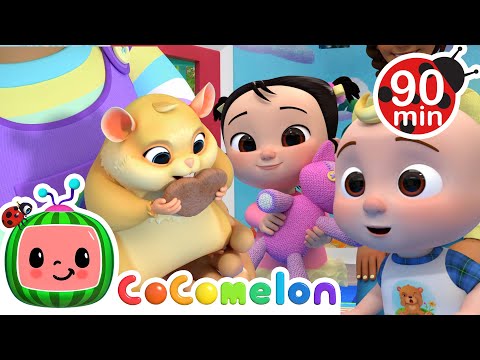 Pet Care Fun Day! | Cocomelon 90 MINS | Moonbug Kids - Cartoons & Toys